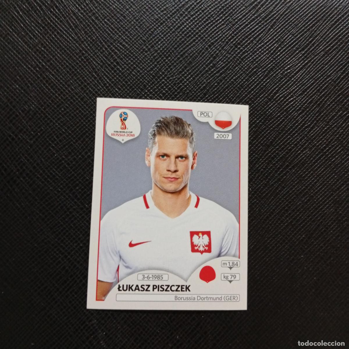 Cromos de f&uacute;tbol: 596 PISCZEK POLONIA PANINI MUNDIAL RUSIA 2018 CROMO FUTBOL 18 - SIN PEGAR - CJ2 ..