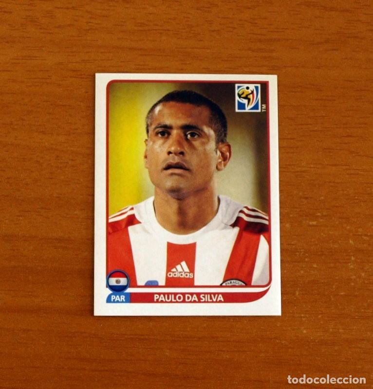 Cromos de f&uacute;tbol: Paraguay -N&ordm; 433 Paulo Da Silva -Mundial South Africa 2010 FIFA World Cup-Panini -Nunca Pegado