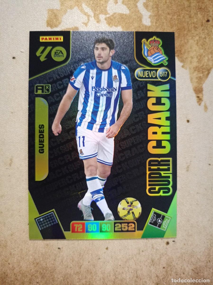 Cromos de f&uacute;tbol: S&uacute;per Crack 517 GUEDES Adrenalyn 2025-26