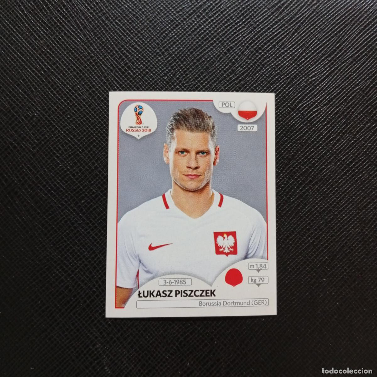 Cromos de f&uacute;tbol: 596 PISCZEK POLONIA PANINI MUNDIAL RUSIA 2018 CROMO FUTBOL 18 - SIN PEGAR - CJ2 .....