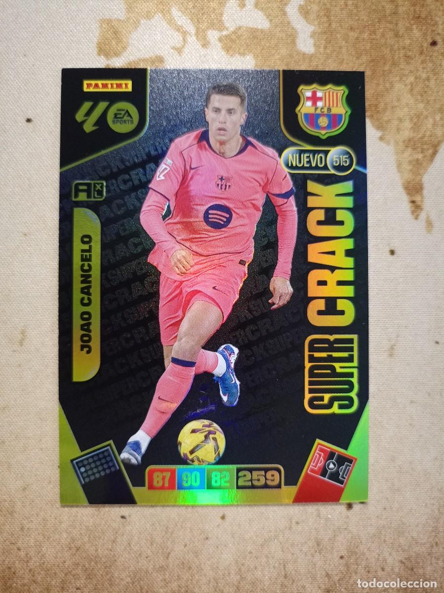 Cromos de f&uacute;tbol: S&uacute;per Crack 515 JOAO CANCELO Adrenalyn 2025-26