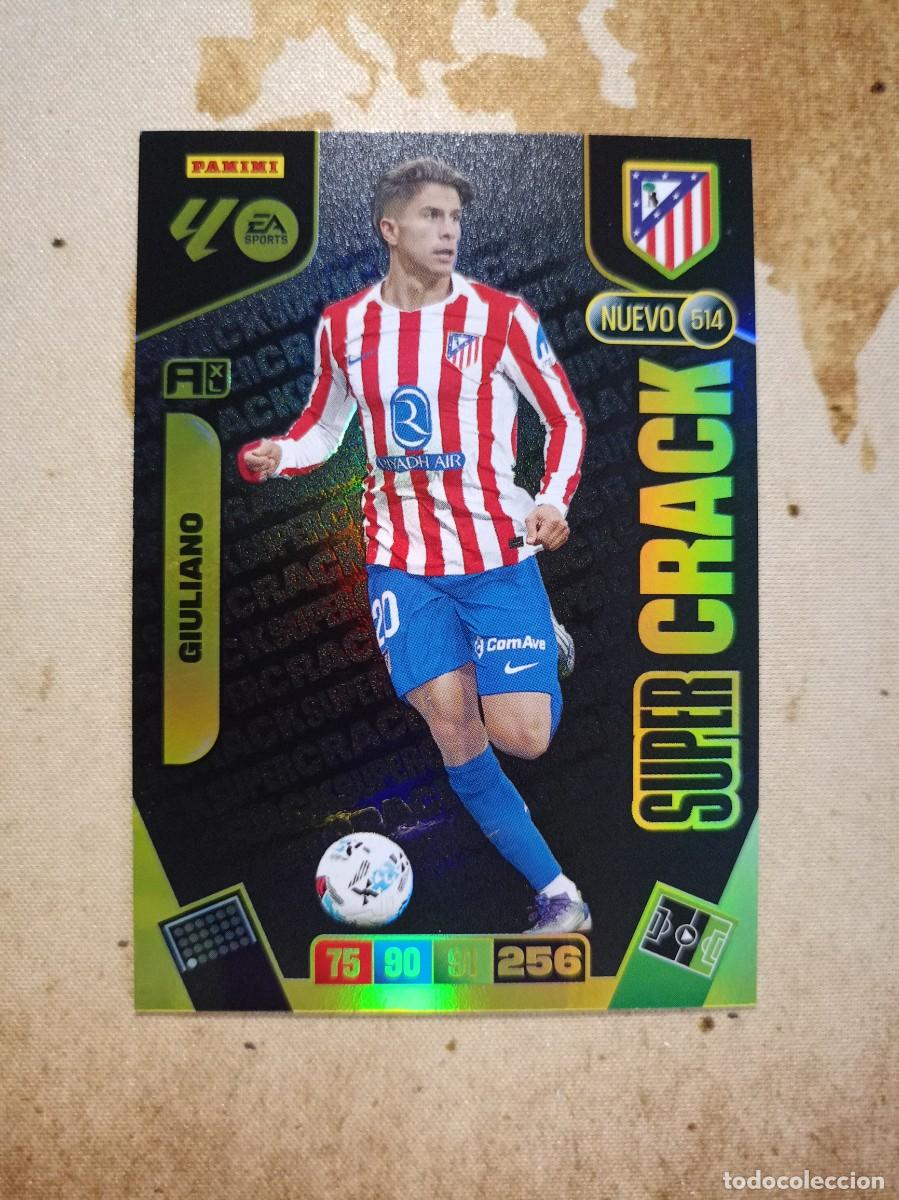 Cromos de f&uacute;tbol: S&uacute;per Crack 514 GIULIANO Adrenalyn 2025-26