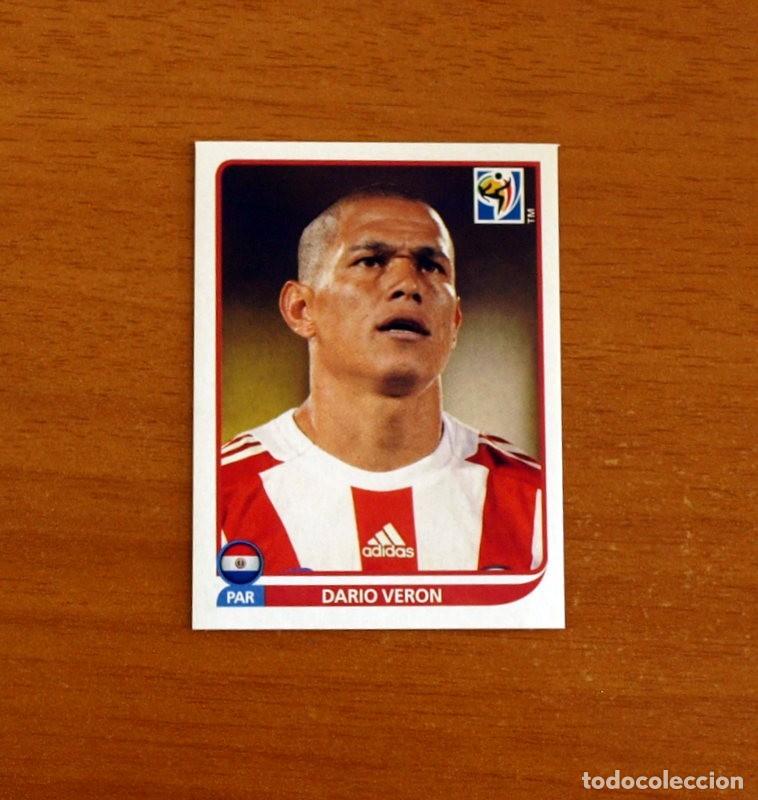 Cromos de f&uacute;tbol: Paraguay -N&ordm; 436 Dario Veron -Mundial South Africa 2010 FIFA World Cup-Panini -Nunca Pegado