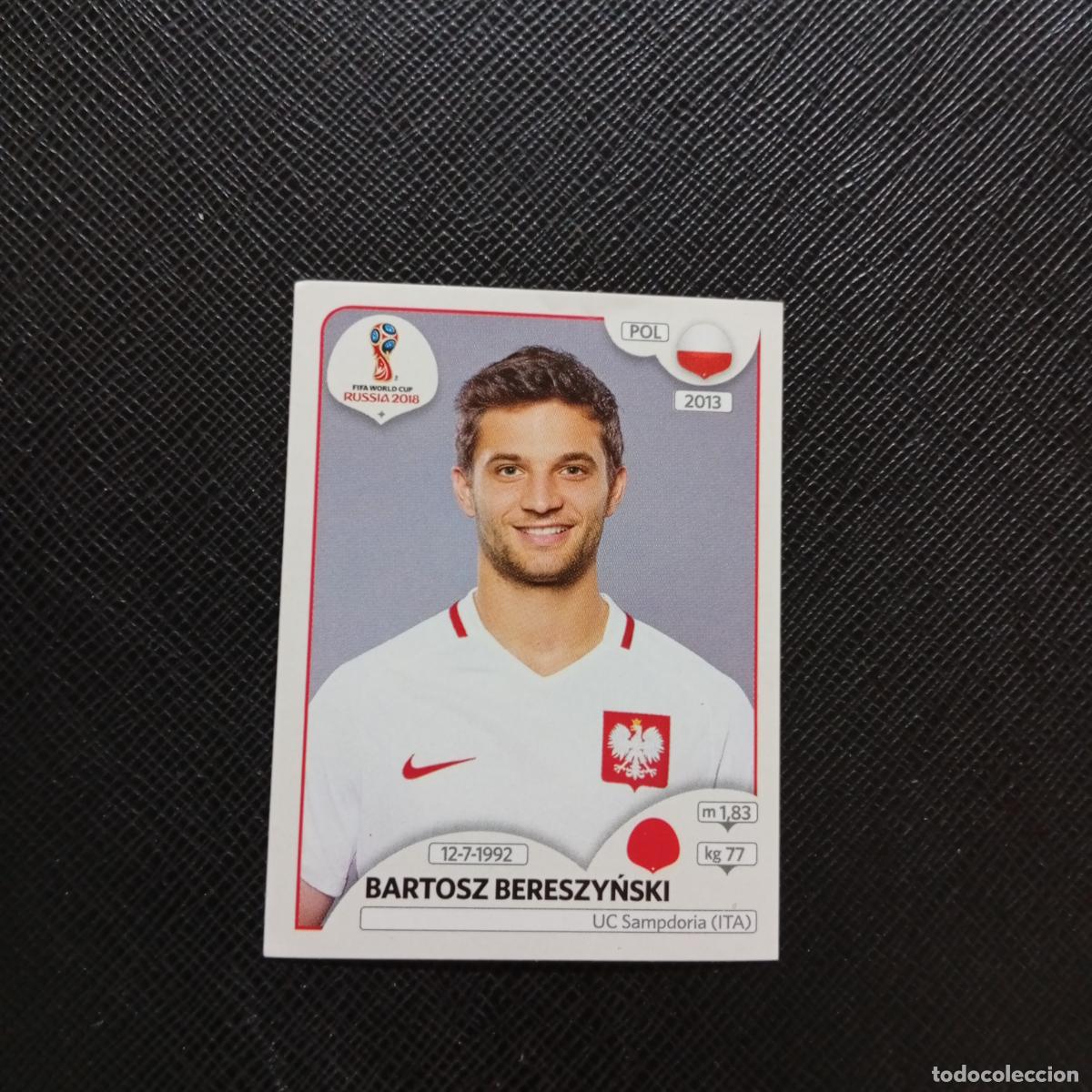 Figurine di Calcio: 600 BERESZYNSKI POLONIA PANINI MUNDIAL RUSIA 2018 CROMO FUTBOL 18 - SIN PEGAR - CJ2