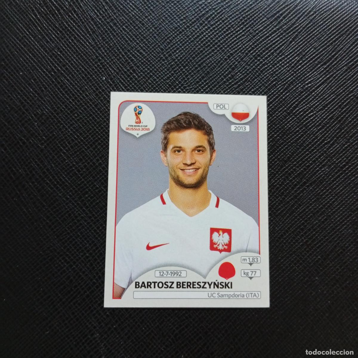 Figurine di Calcio: 600 BERESZYNSKI POLONIA PANINI MUNDIAL RUSIA 2018 CROMO FUTBOL 18 - SIN PEGAR - CJ2 .