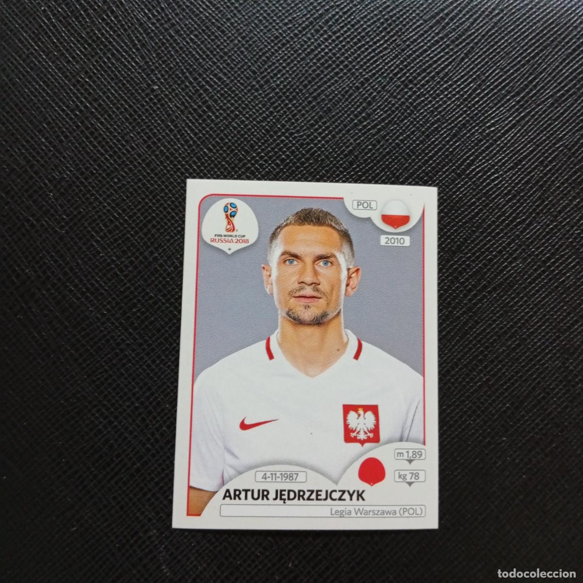 Cromos de f&uacute;tbol: 601 JEDRZEJCZYK POLONIA PANINI MUNDIAL RUSIA 2018 CROMO FUTBOL 18 - SIN PEGAR - CJ2