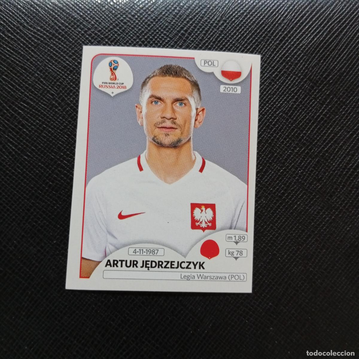 Cromos de f&uacute;tbol: 601 JEDRZEJCZYK POLONIA PANINI MUNDIAL RUSIA 2018 CROMO FUTBOL 18 - SIN PEGAR - CJ2