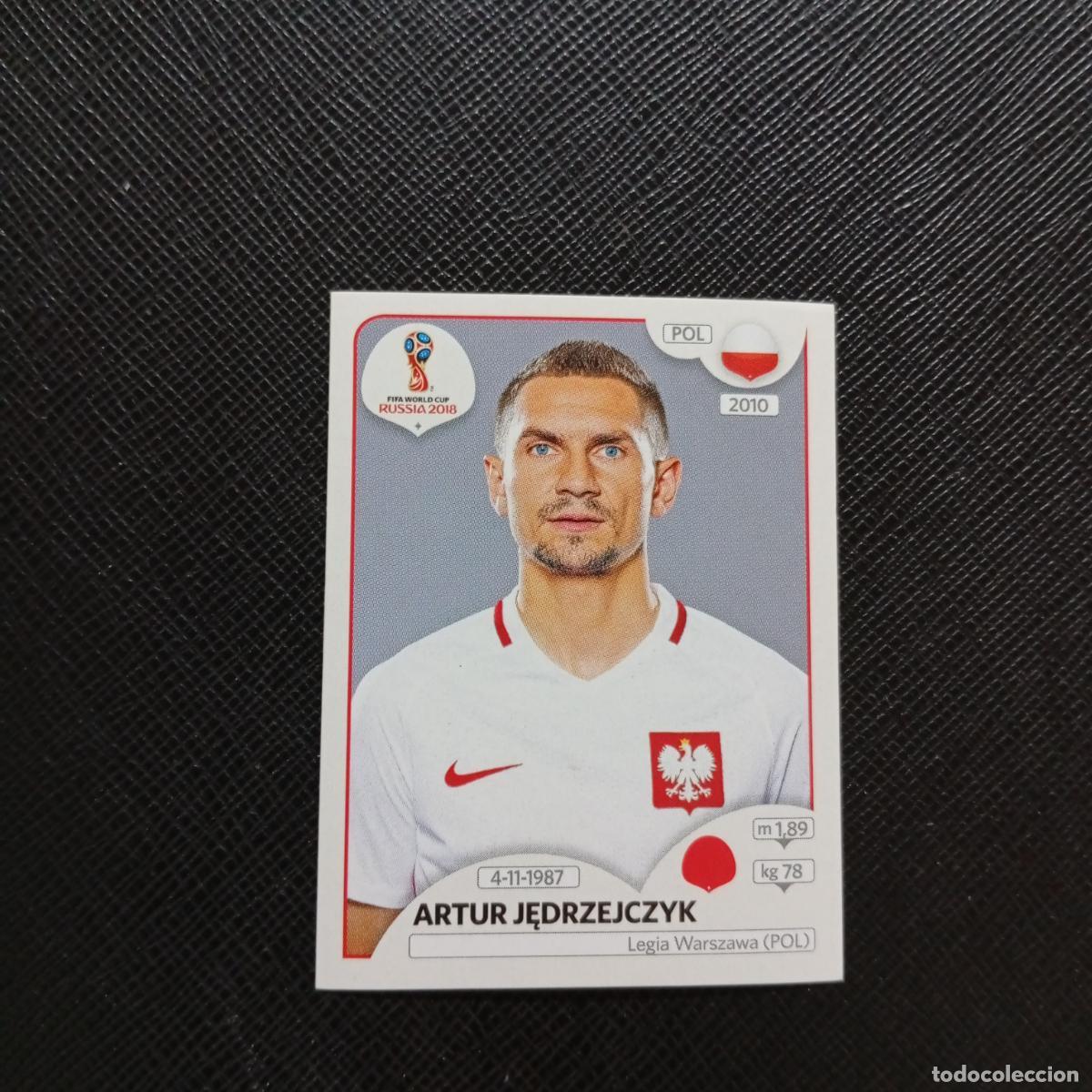 Cromos de f&uacute;tbol: 601 JEDRZEJCZYK POLONIA PANINI MUNDIAL RUSIA 2018 CROMO FUTBOL 18 - SIN PEGAR - CJ2 .