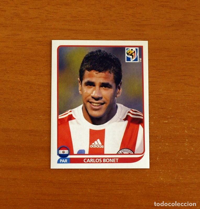 Cromos de f&uacute;tbol: Paraguay -N&ordm; 438 Carlos Bonet -Mundial South Africa 2010 FIFA World Cup-Panini -Nunca Pegado