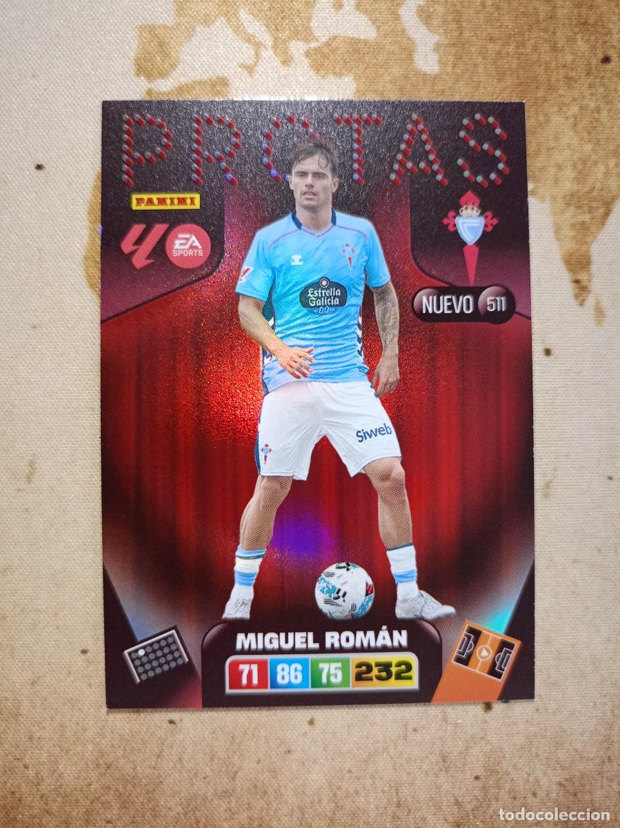 Cromos de f&uacute;tbol: Protas 511 MIGUEL ROM&Aacute;N Adrenalyn 2025-26