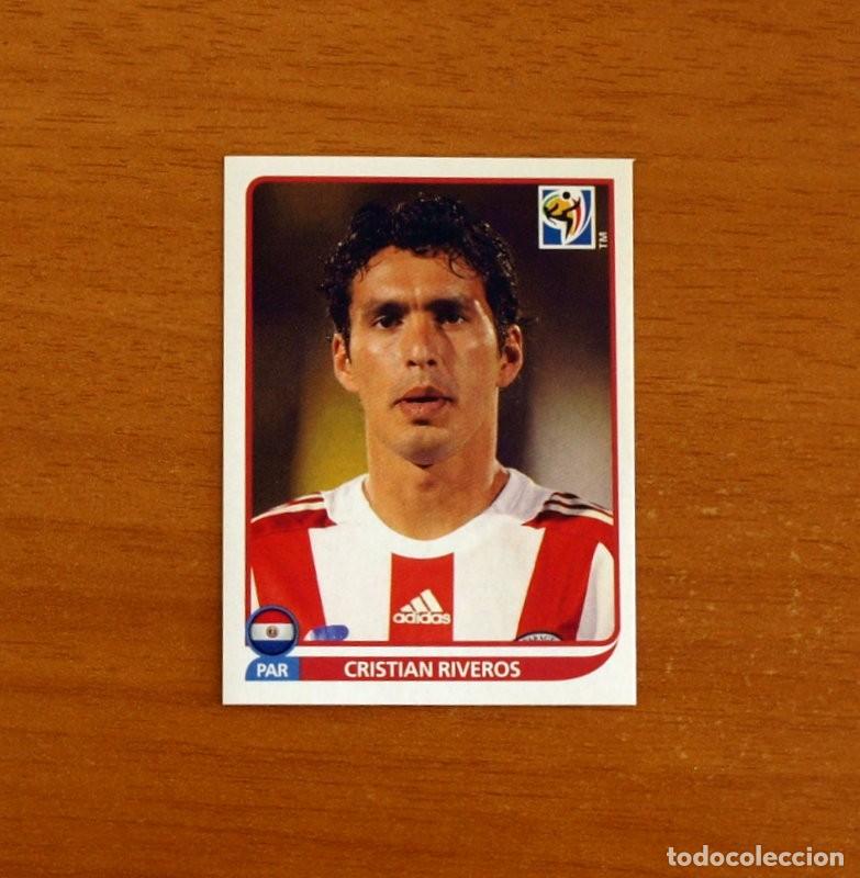 Cromos de f&uacute;tbol: Paraguay -N&ordm; 439 Cristian Riveros -Mundial South Africa 2010 FIFA World Cup-Panini -Nunca Pegado