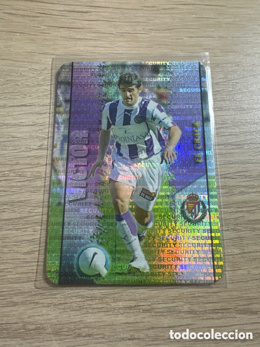 Cromos de f&uacute;tbol: N&ordm; 485 VICTOR SECURITY HORIZONTAL IMPOSIBLE LAS FICHAS DE LA LIGA 2008 MUNDICROMO 2007 2008