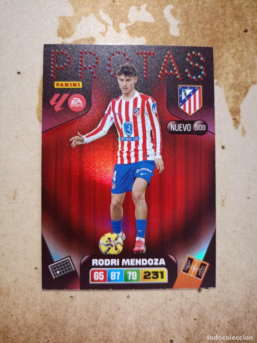 Cromos de f&uacute;tbol: Protas 509 RODRI MENDOZA Adrenalyn 2025-26