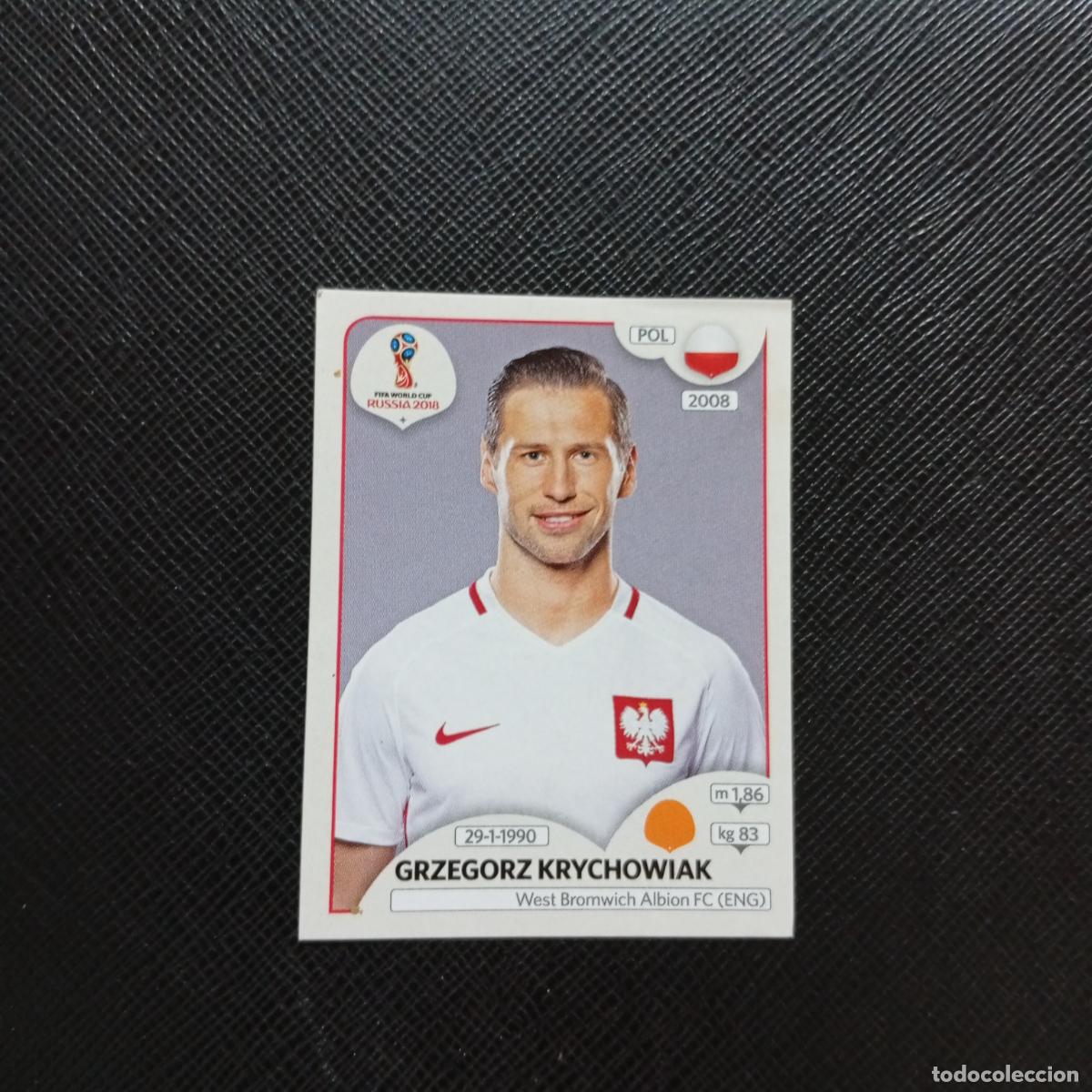 Cromos de f&uacute;tbol: 605 KRYCHOWIAK POLONIA PANINI MUNDIAL RUSIA 2018 CROMO FUTBOL 18 - SIN PEGAR - CJ2