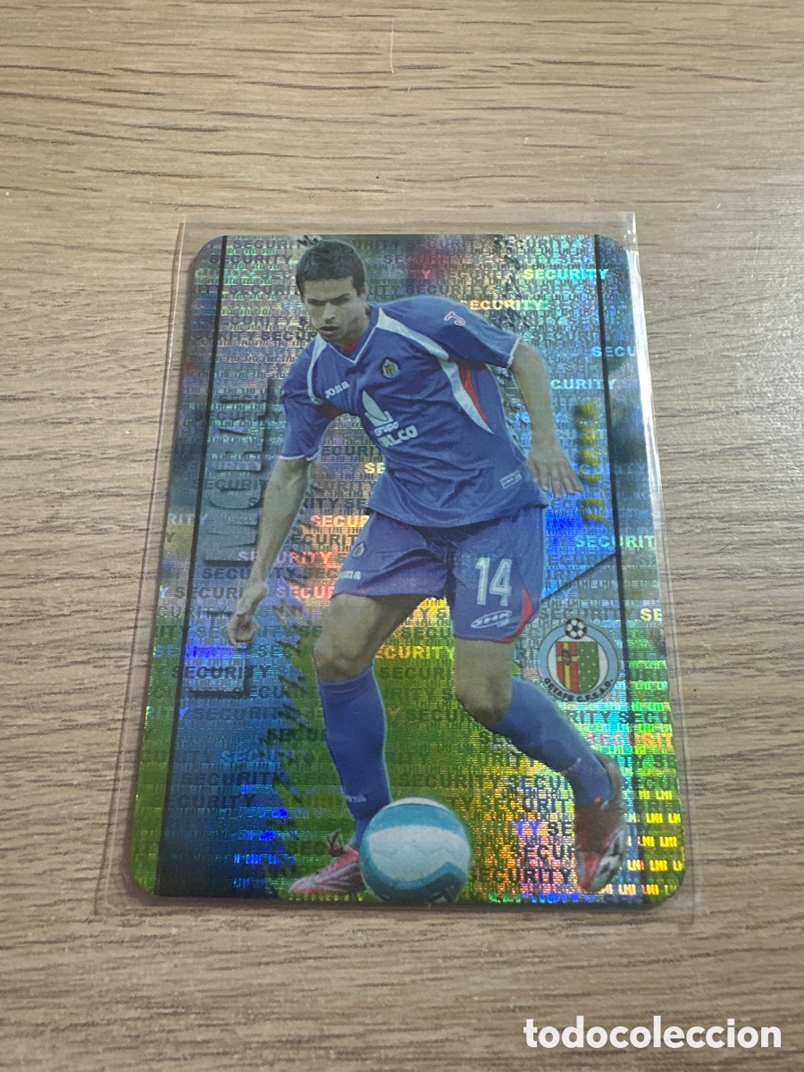 Cromos de f&uacute;tbol: N&ordm; 242 DEL MORAL SECURITY HORIZONTAL IMP GETAFE LAS FICHAS DE LA LIGA 2008 MUNDICROMO 2007 2008