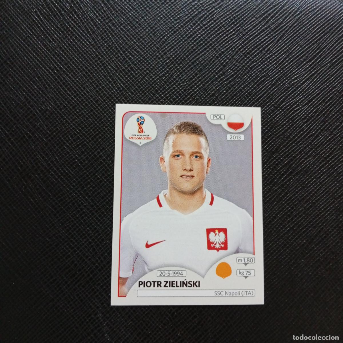 Cromos de f&uacute;tbol: 607 PIOTR ZIELINSKI POLONIA PANINI MUNDIAL RUSIA 2018 CROMO FUTBOL 18 - SIN PEGAR - CJ2