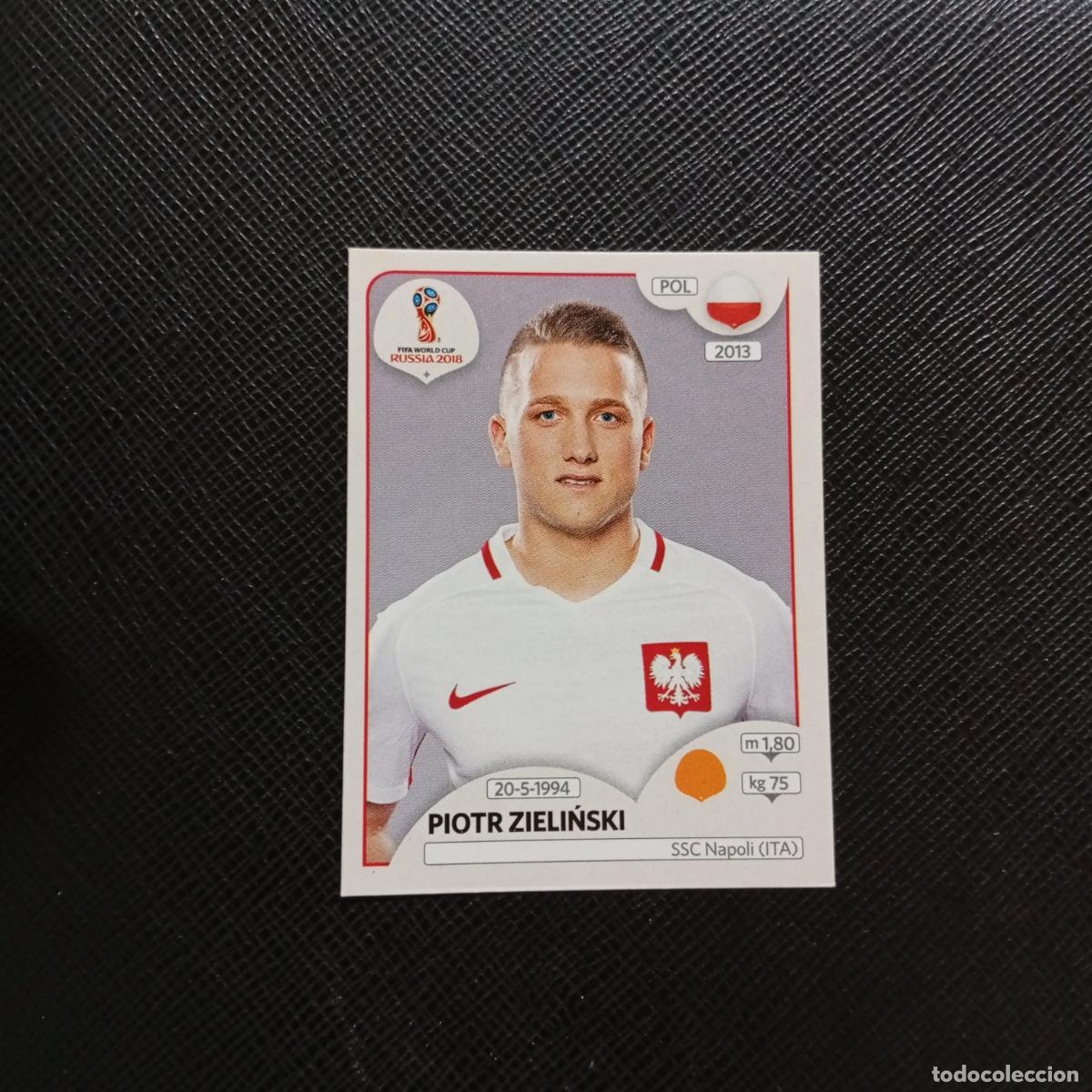 Cromos de f&uacute;tbol: 607 PIOTR ZIELINSKI POLONIA PANINI MUNDIAL RUSIA 2018 CROMO FUTBOL 18 - SIN PEGAR - CJ2