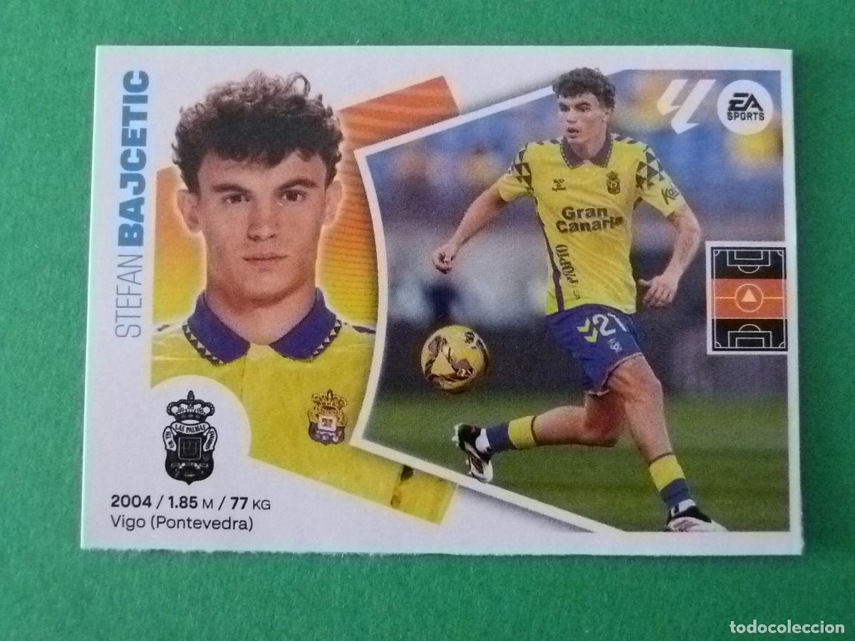 Cromos de f&uacute;tbol: CROMO FUTBOL BAJCETIC U.D. LAS PALMAS SIN PEGAR FICHAJE N&ordm; 26 INVIERNO LIGA ESTE 2024-2025/24-25
