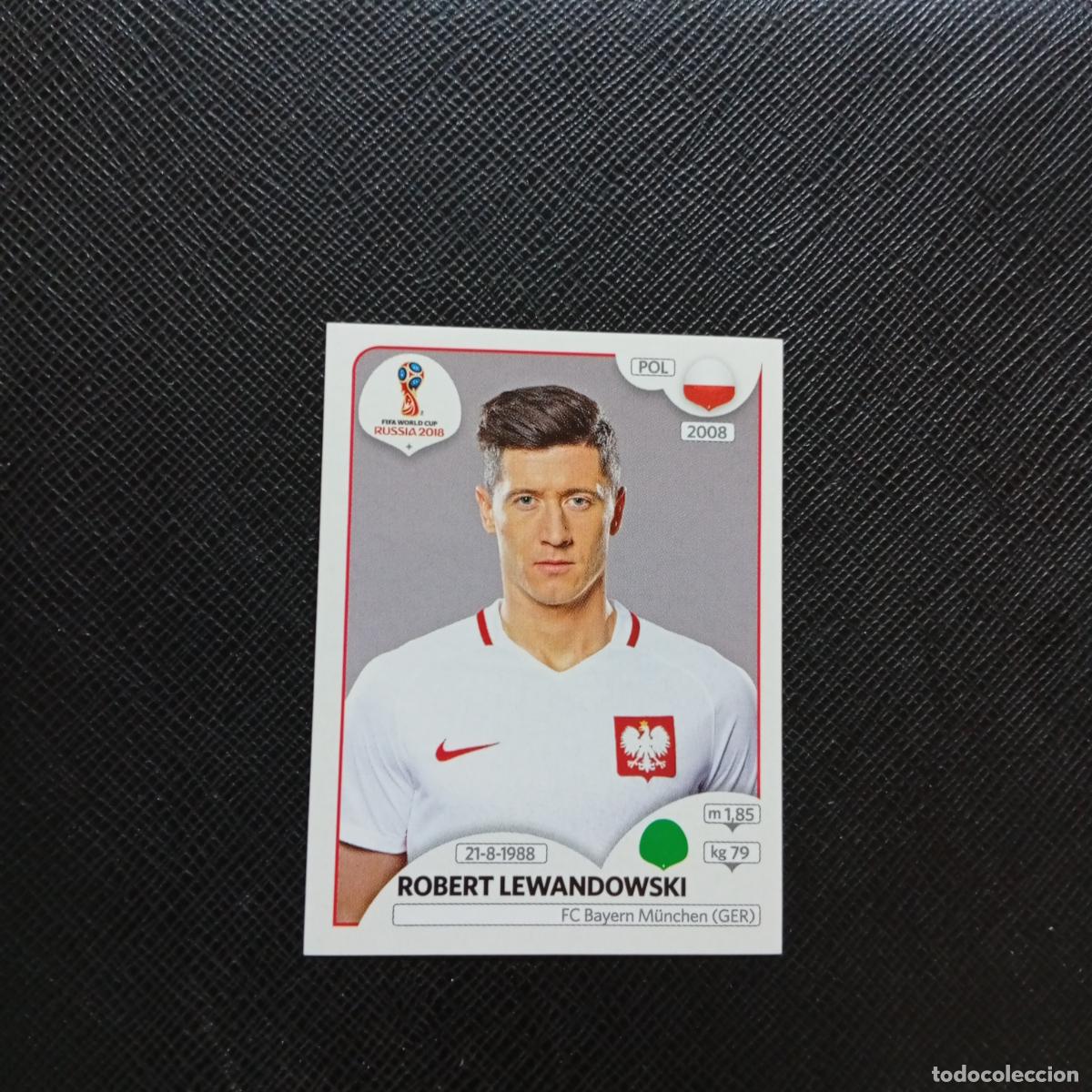Cromos de Futebol: 609 LEWANDOWSKI POLONIA PANINI MUNDIAL RUSIA 2018 CROMO FUTBOL 18 - SIN PEGAR - CJ2