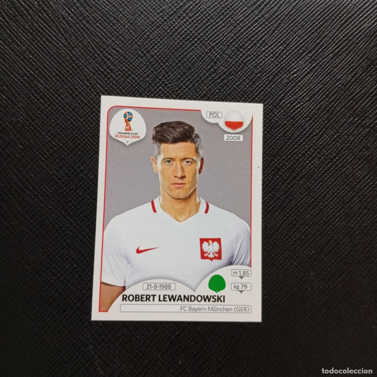 Cromos de Futebol: 609 LEWANDOWSKI POLONIA PANINI MUNDIAL RUSIA 2018 CROMO FUTBOL 18 - SIN PEGAR - CJ2 .