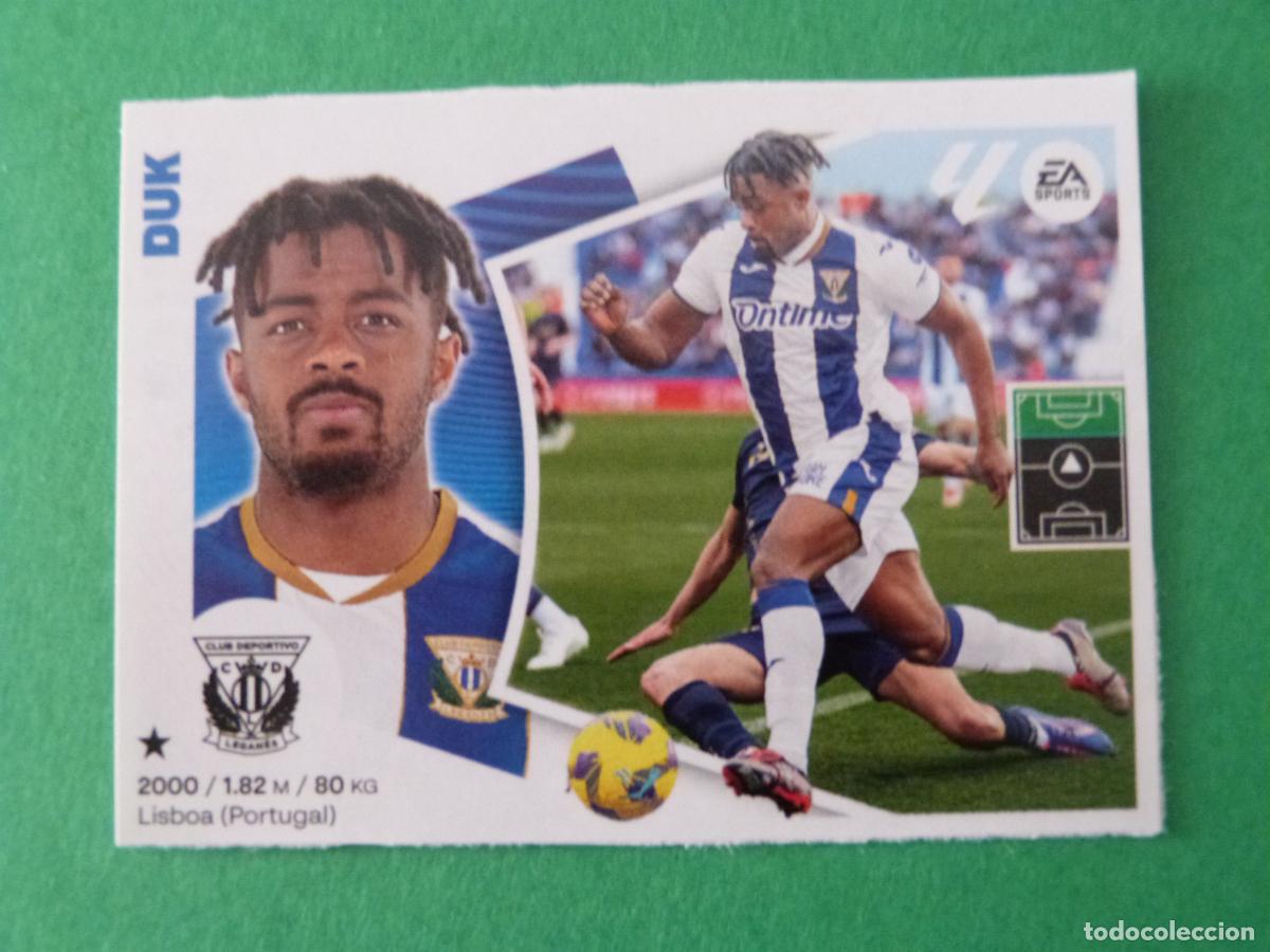 Cromos de Futebol: CROMO FUTBOL DUK C.D. LEGANES SIN PEGAR FICHAJE N&ordm; 28 INVIERNO LIGA ESTE 2024-2025/24-25