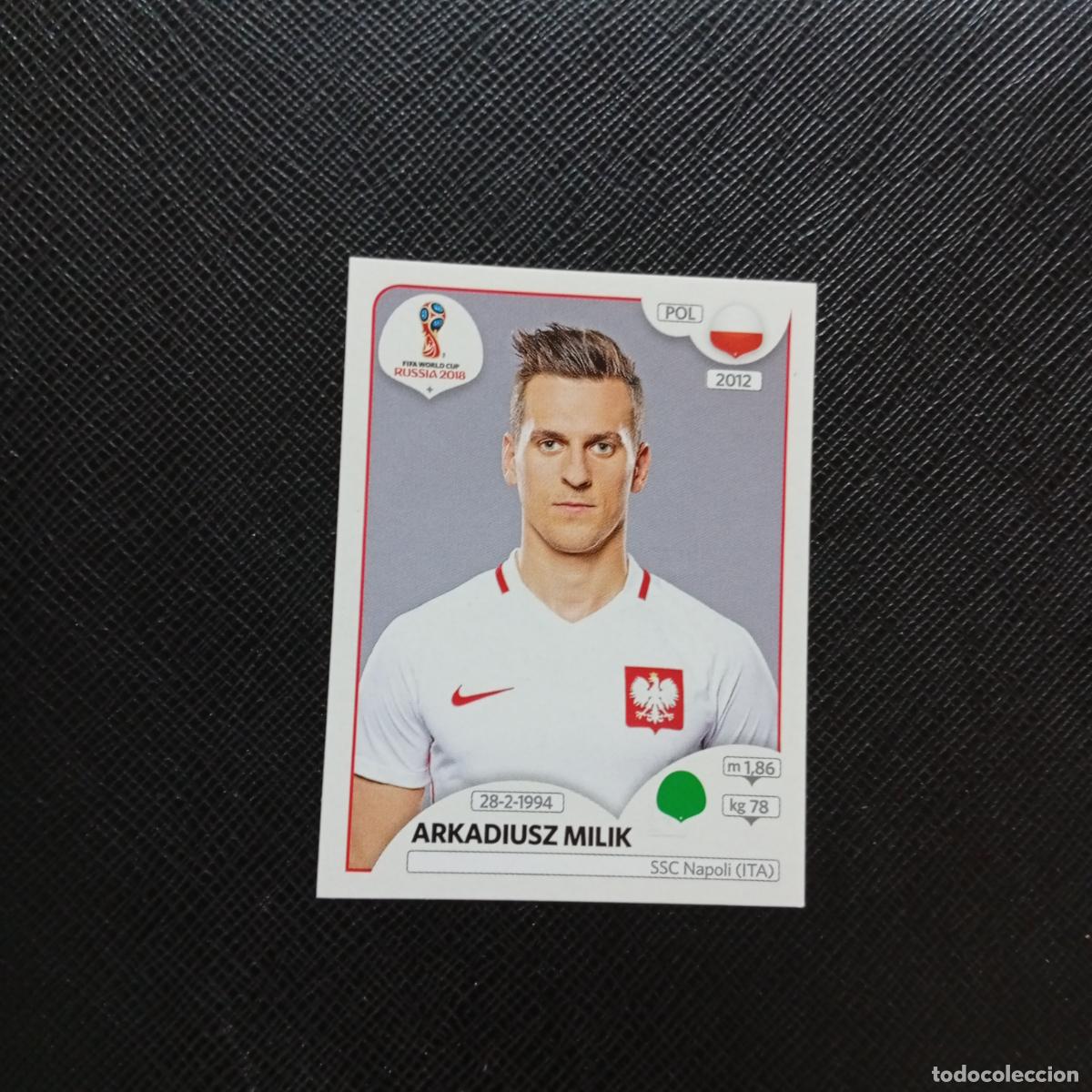 Cartes &agrave; collectionner de Football: 611 MILIK POLONIA PANINI MUNDIAL RUSIA 2018 CROMO FUTBOL 18 - SIN PEGAR - CJ2 ..
