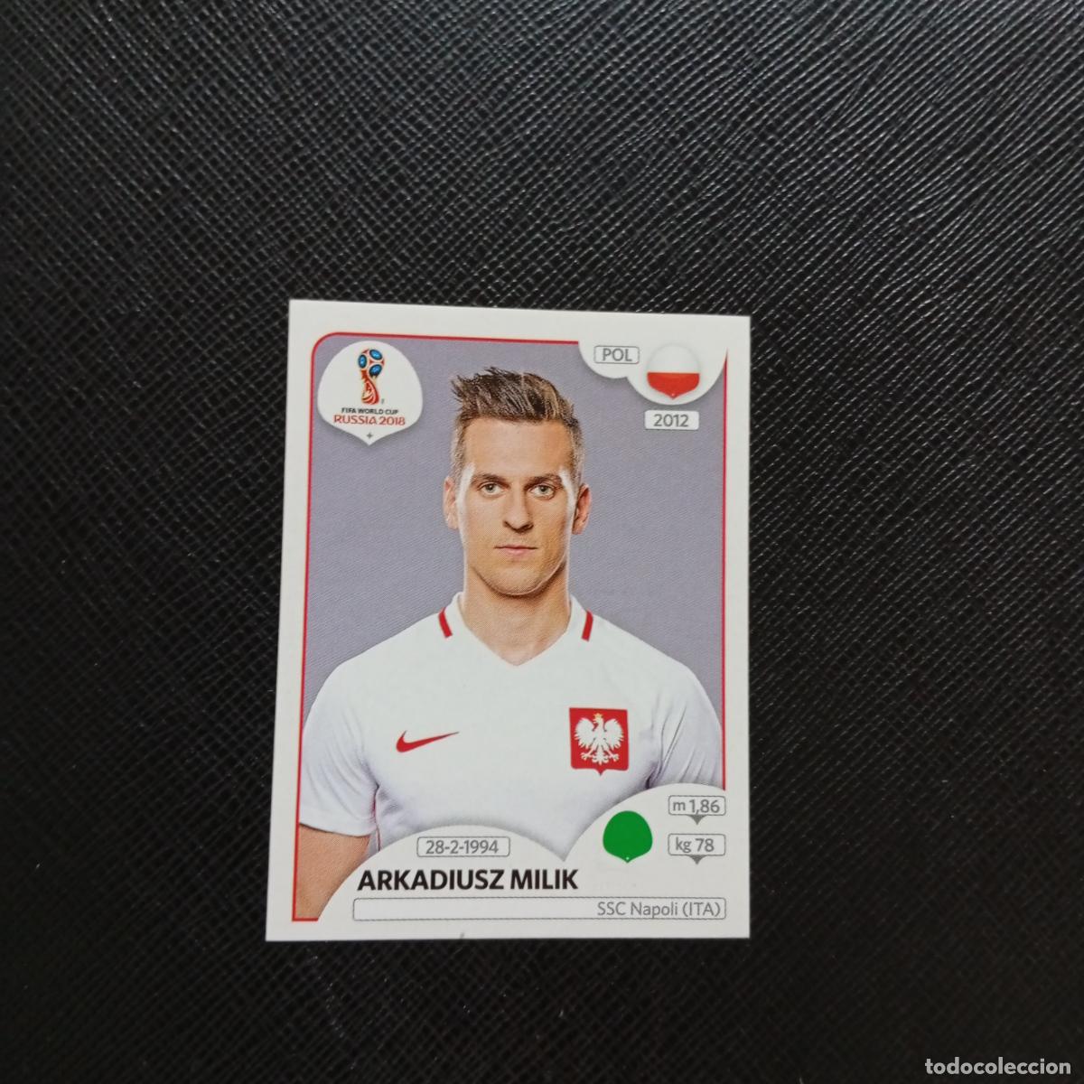 Cartes &agrave; collectionner de Football: 611 MILIK POLONIA PANINI MUNDIAL RUSIA 2018 CROMO FUTBOL 18 - SIN PEGAR - CJ2 ..