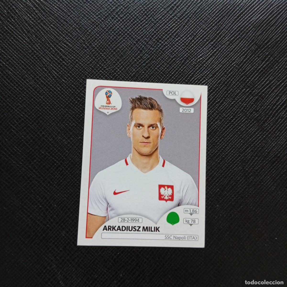 Cartes &agrave; collectionner de Football: 611 MILIK POLONIA PANINI MUNDIAL RUSIA 2018 CROMO FUTBOL 18 - SIN PEGAR - CJ2