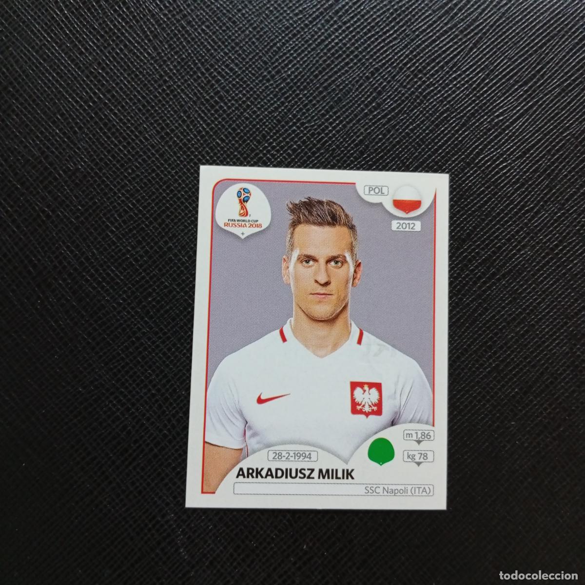 Cartes &agrave; collectionner de Football: 611 MILIK POLONIA PANINI MUNDIAL RUSIA 2018 CROMO FUTBOL 18 - SIN PEGAR - CJ2