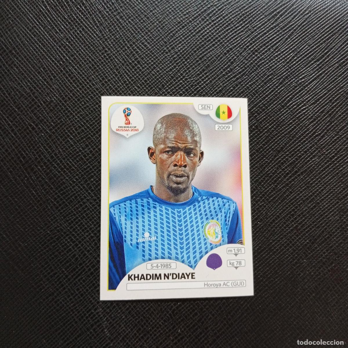 Cartes &agrave; collectionner de Football: 614 NDIAYE SENEGAL PANINI MUNDIAL RUSIA 2018 CROMO FUTBOL 18 - SIN PEGAR - CJ2 .