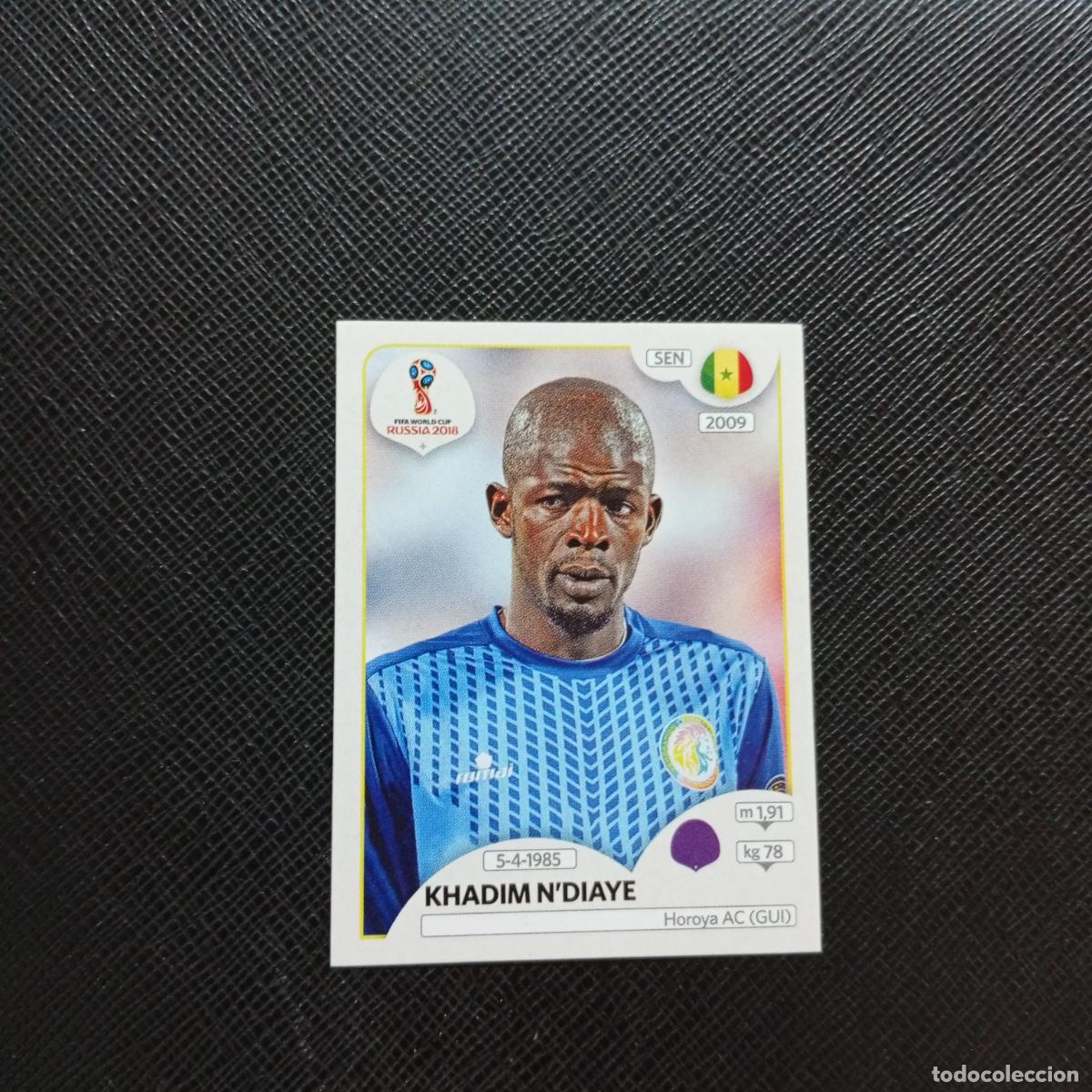 Cartes &agrave; collectionner de Football: 614 NDIAYE SENEGAL PANINI MUNDIAL RUSIA 2018 CROMO FUTBOL 18 - SIN PEGAR - CJ2 ..