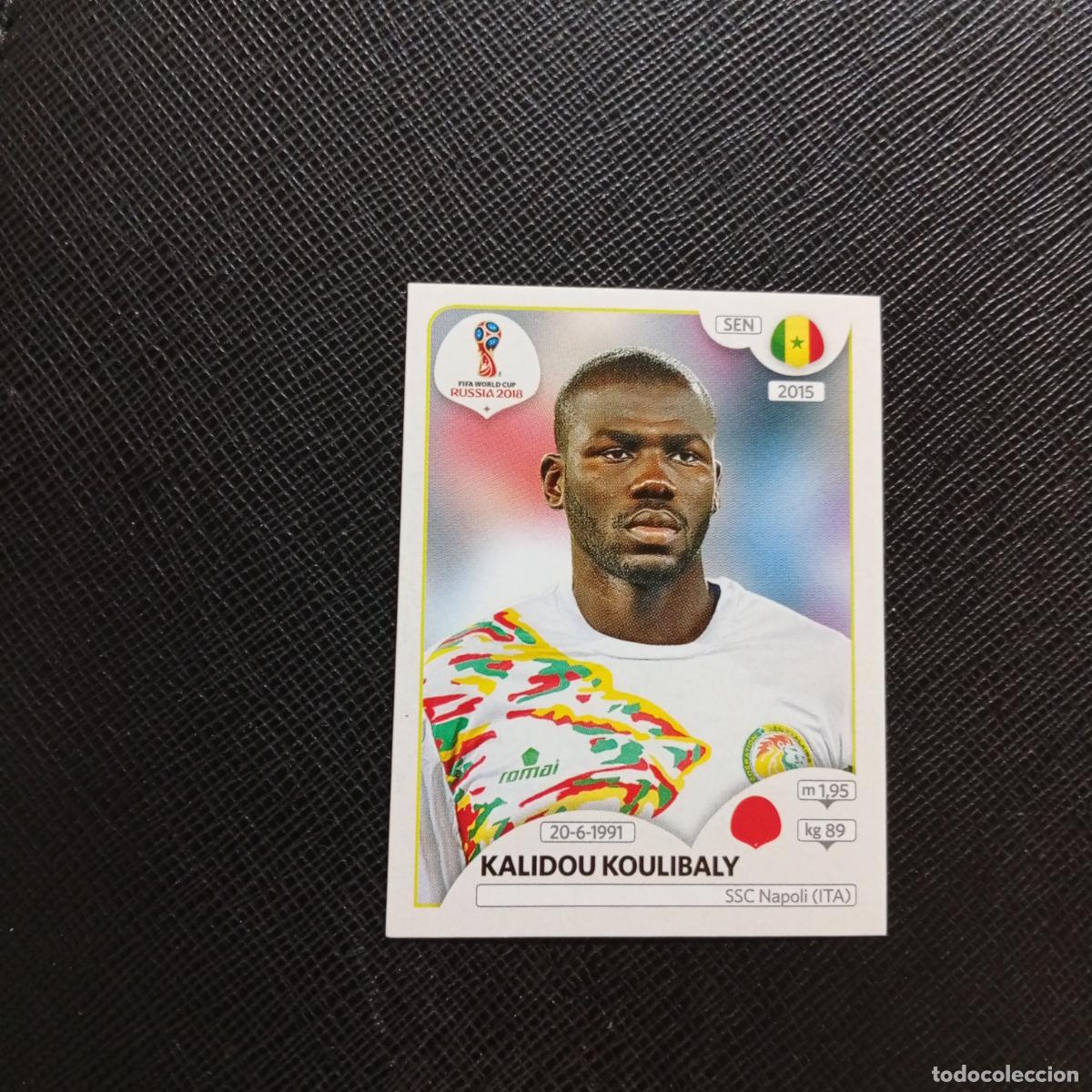 Cartes &agrave; collectionner de Football: 617 KOULIBALY SENEGAL PANINI MUNDIAL RUSIA 2018 CROMO FUTBOL 18 - SIN PEGAR - CJ2