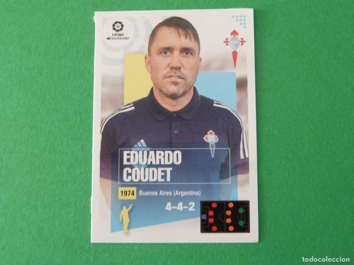 Cartes &agrave; collectionner de Football: CROMO FUTBOL EDUARDO COUDET CELTA DE VIGO SIN PEGAR FICHAJE N&ordm; 41 INVIERNO LIGA ESTE 2020-2021/20-21