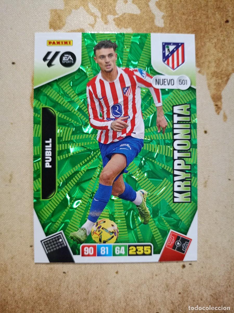 Cartes &agrave; collectionner de Football: Kryptonita 501 PUBILL Adrenalyn 2025-26