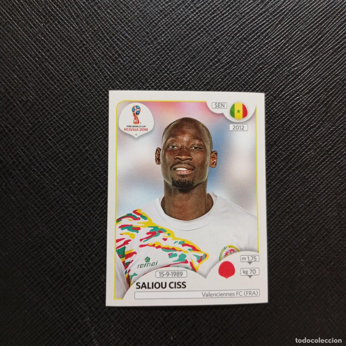 Fu&szlig;ball-Sticker: 619 SALIOU CISS SENEGAL PANINI MUNDIAL RUSIA 2018 CROMO FUTBOL 18 - SIN PEGAR - CJ2