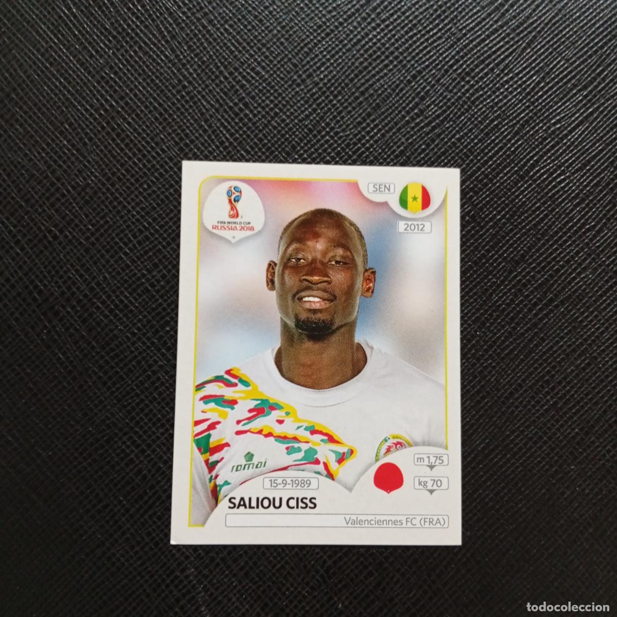 Fu&szlig;ball-Sticker: 619 SALIOU CISS SENEGAL PANINI MUNDIAL RUSIA 2018 CROMO FUTBOL 18 - SIN PEGAR - CJ2 .