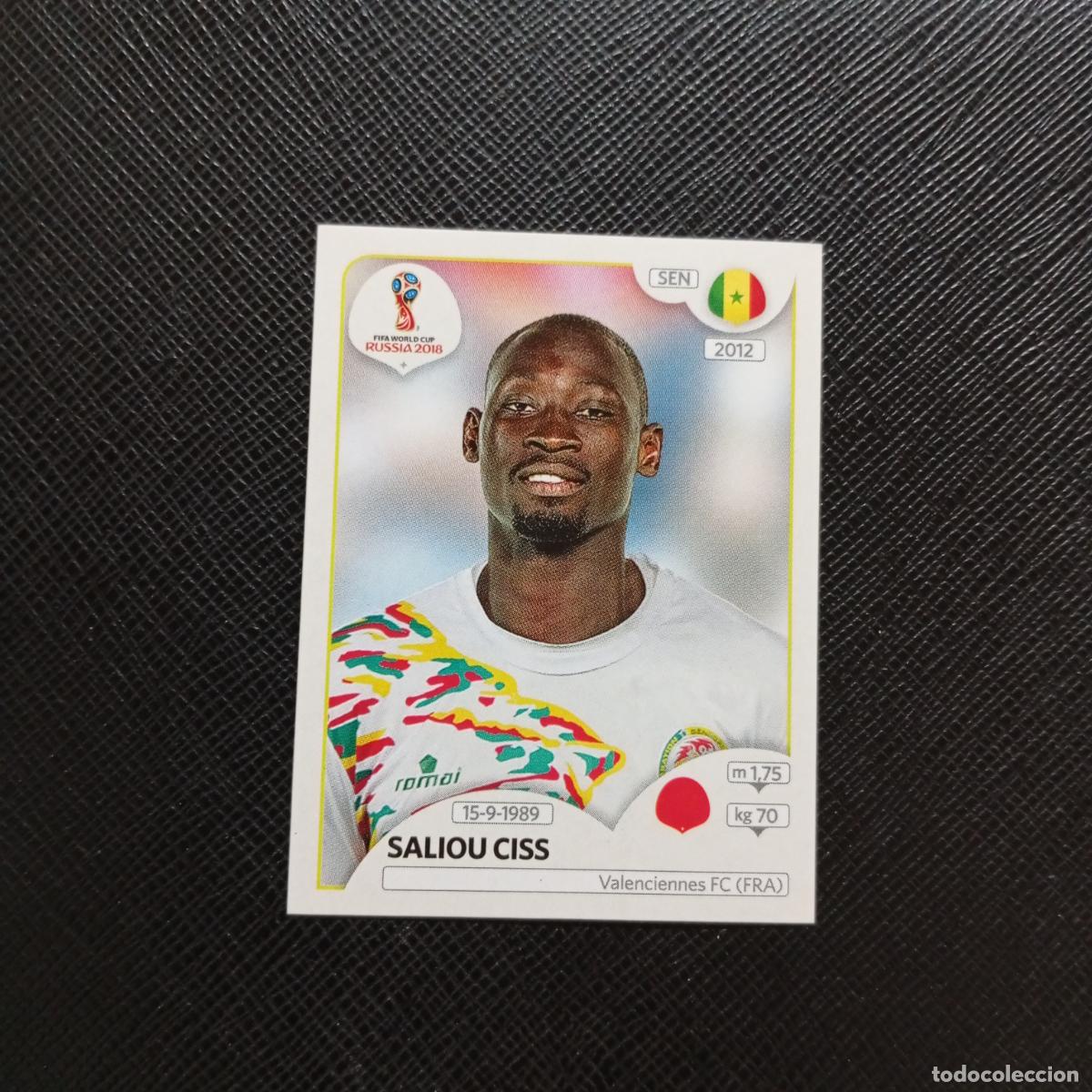 Fu&szlig;ball-Sticker: 619 SALIOU CISS SENEGAL PANINI MUNDIAL RUSIA 2018 CROMO FUTBOL 18 - SIN PEGAR - CJ2 ..