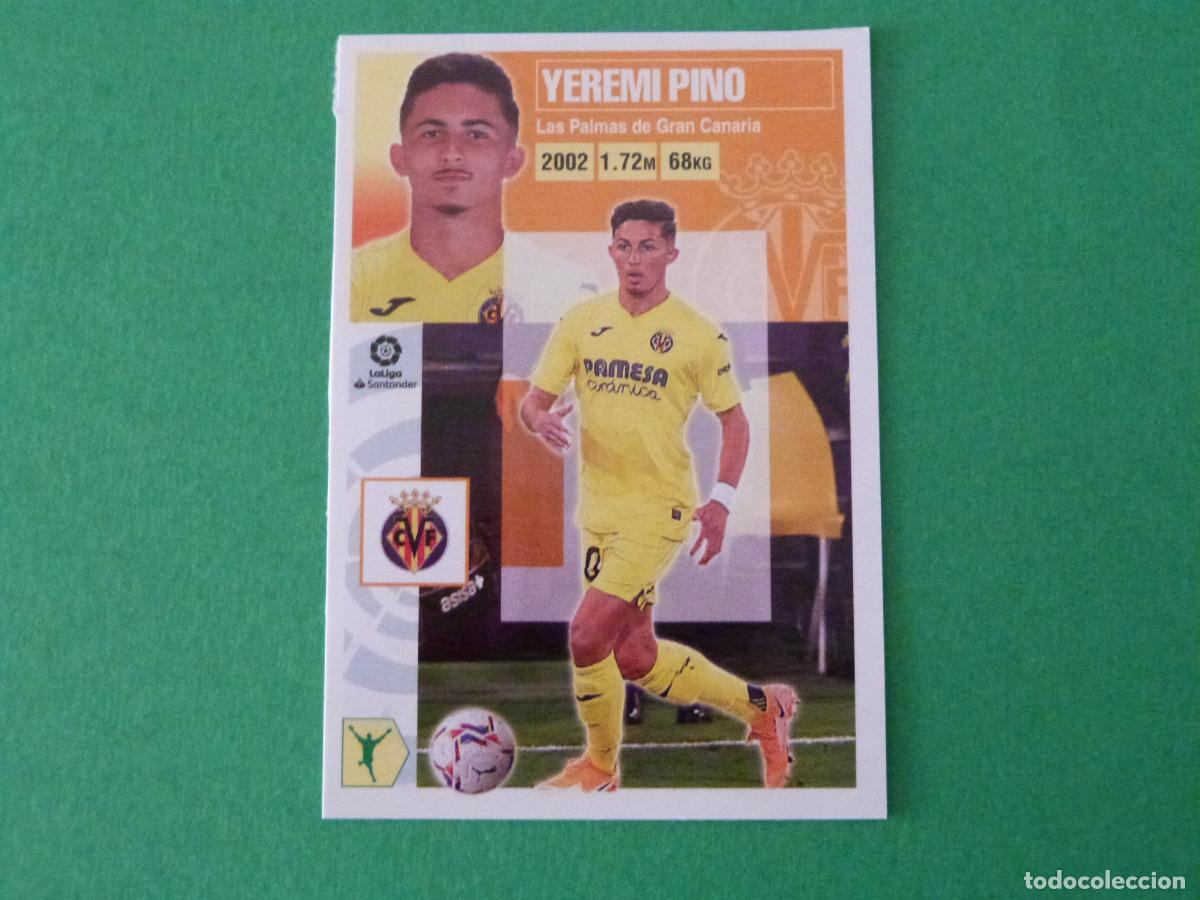Fu&szlig;ball-Sticker: CROMO FUTBOL YEREMI PINO VILLARREAL C.F. SIN PEGAR FICHAJE N&ordm; 37 INVIERNO LIGA ESTE 2020-2021/20-21