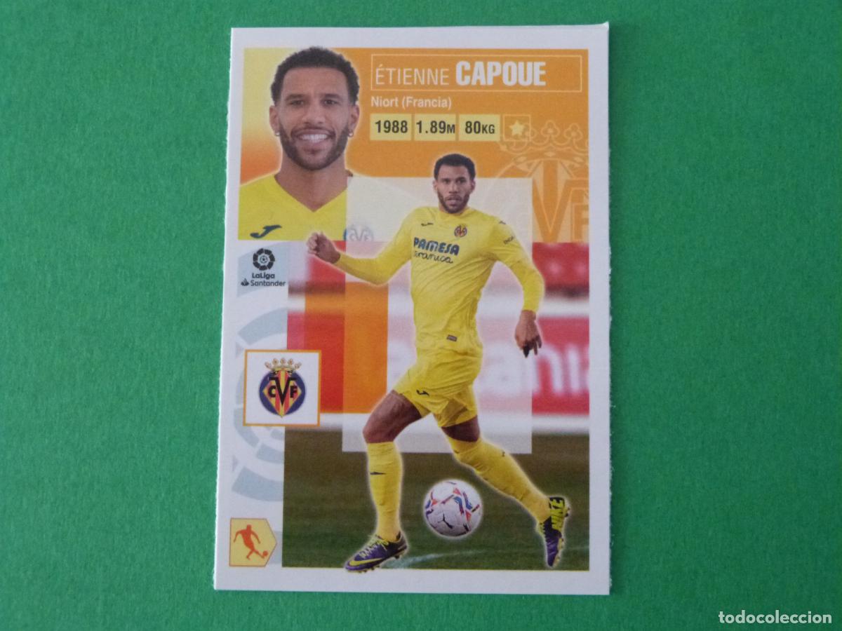 Fu&szlig;ball-Sticker: CROMO FUTBOL CAPOUE VILLARREAL C.F. SIN PEGAR FICHAJE N&ordm; 36 INVIERNO LIGA ESTE 2020-2021/20-21