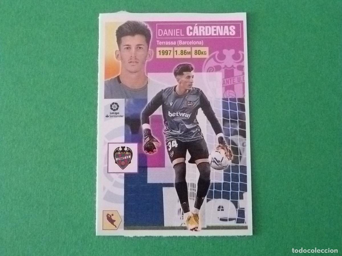 Cromos de f&uacute;tbol: CROMO FUTBOL CARDENAS LEVANTE U.D. SIN PEGAR FICHAJE N&ordm; 23 INVIERNO LIGA ESTE 2020-2021/20-21