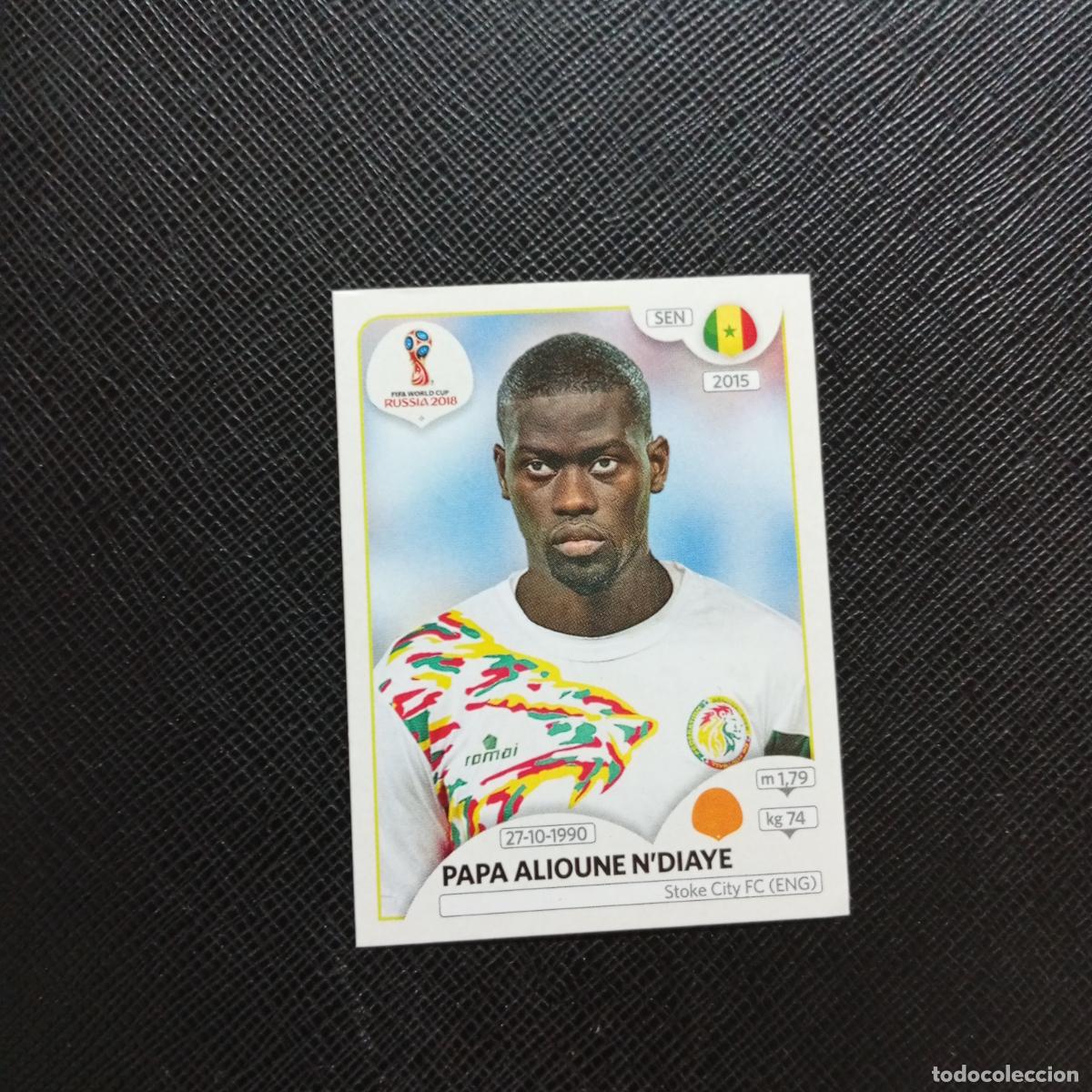 Cromos de f&uacute;tbol: 624 NDIAYE SENEGAL PANINI MUNDIAL RUSIA 2018 CROMO FUTBOL 18 - SIN PEGAR - CJ2