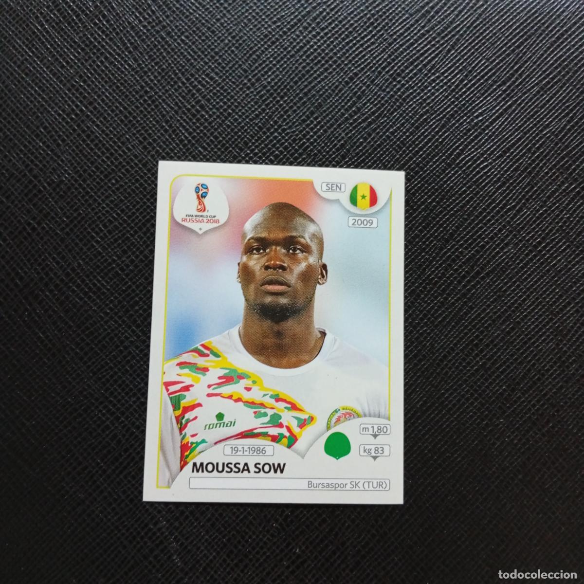 Cromos de f&uacute;tbol: 626 MOUSSSA SOW SENEGAL PANINI MUNDIAL RUSIA 2018 CROMO FUTBOL 18 - SIN PEGAR - CJ2