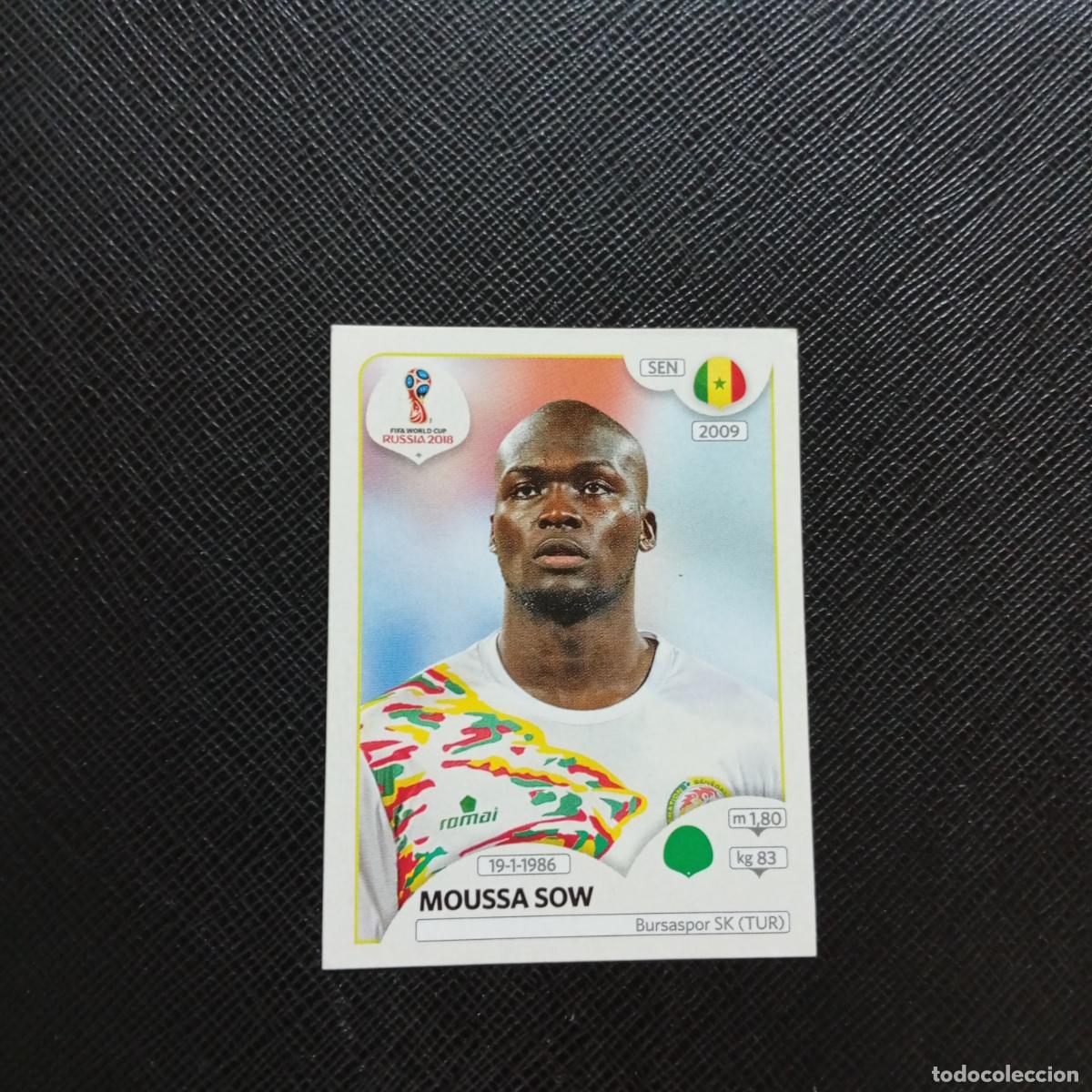 Cromos de f&uacute;tbol: 626 MOUSSSA SOW SENEGAL PANINI MUNDIAL RUSIA 2018 CROMO FUTBOL 18 - SIN PEGAR - CJ2
