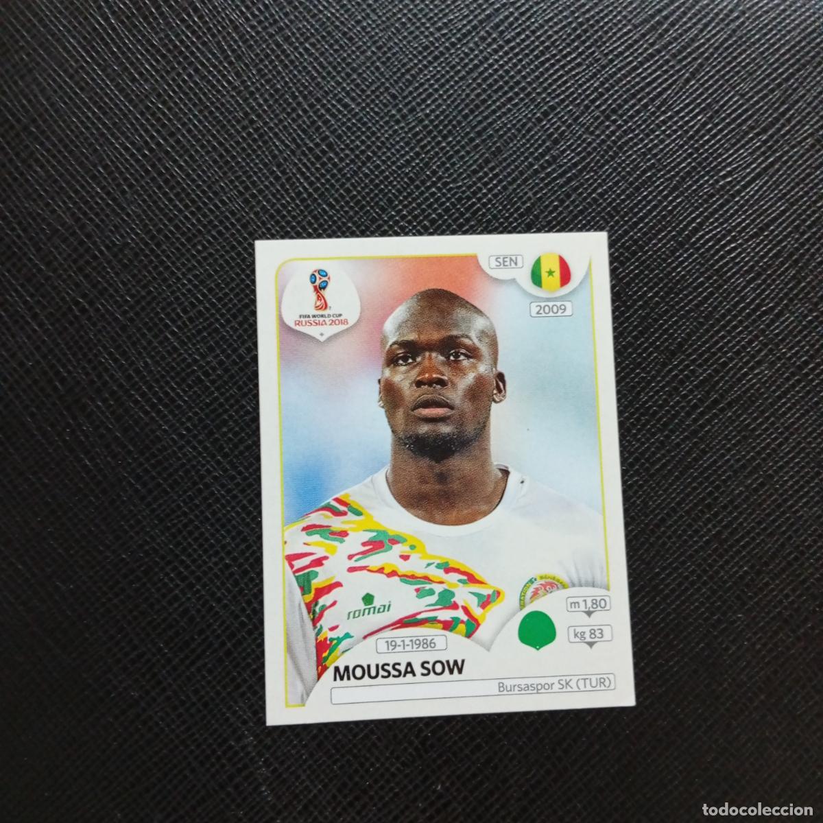 Cromos de f&uacute;tbol: 626 MOUSSSA SOW SENEGAL PANINI MUNDIAL RUSIA 2018 CROMO FUTBOL 18 - SIN PEGAR - CJ2 .