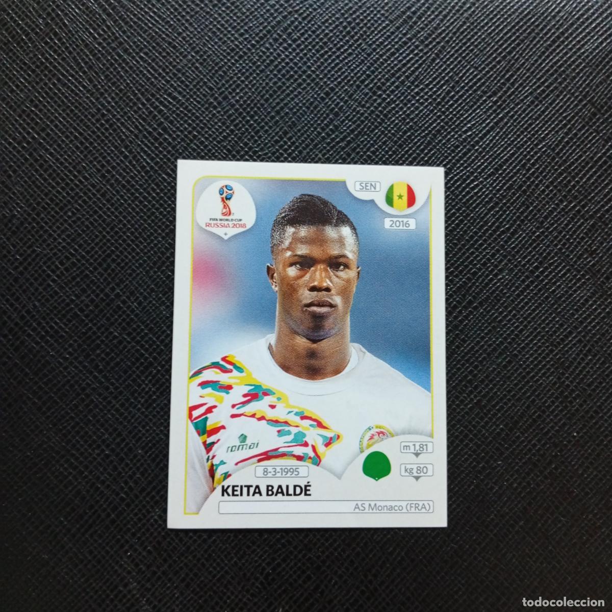 Cromos de f&uacute;tbol: 628 KEITA BALDE SENEGAL PANINI MUNDIAL RUSIA 2018 CROMO FUTBOL 18 - SIN PEGAR - CJ2