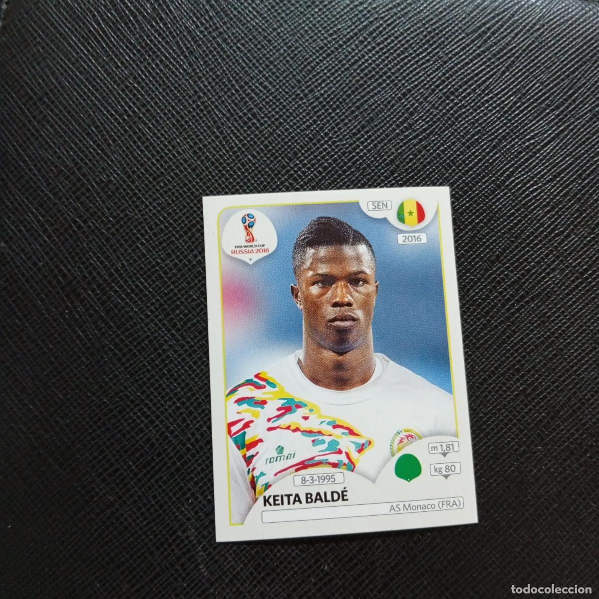 Cromos de f&uacute;tbol: 628 KEITA BALDE SENEGAL PANINI MUNDIAL RUSIA 2018 CROMO FUTBOL 18 - SIN PEGAR - CJ2 .