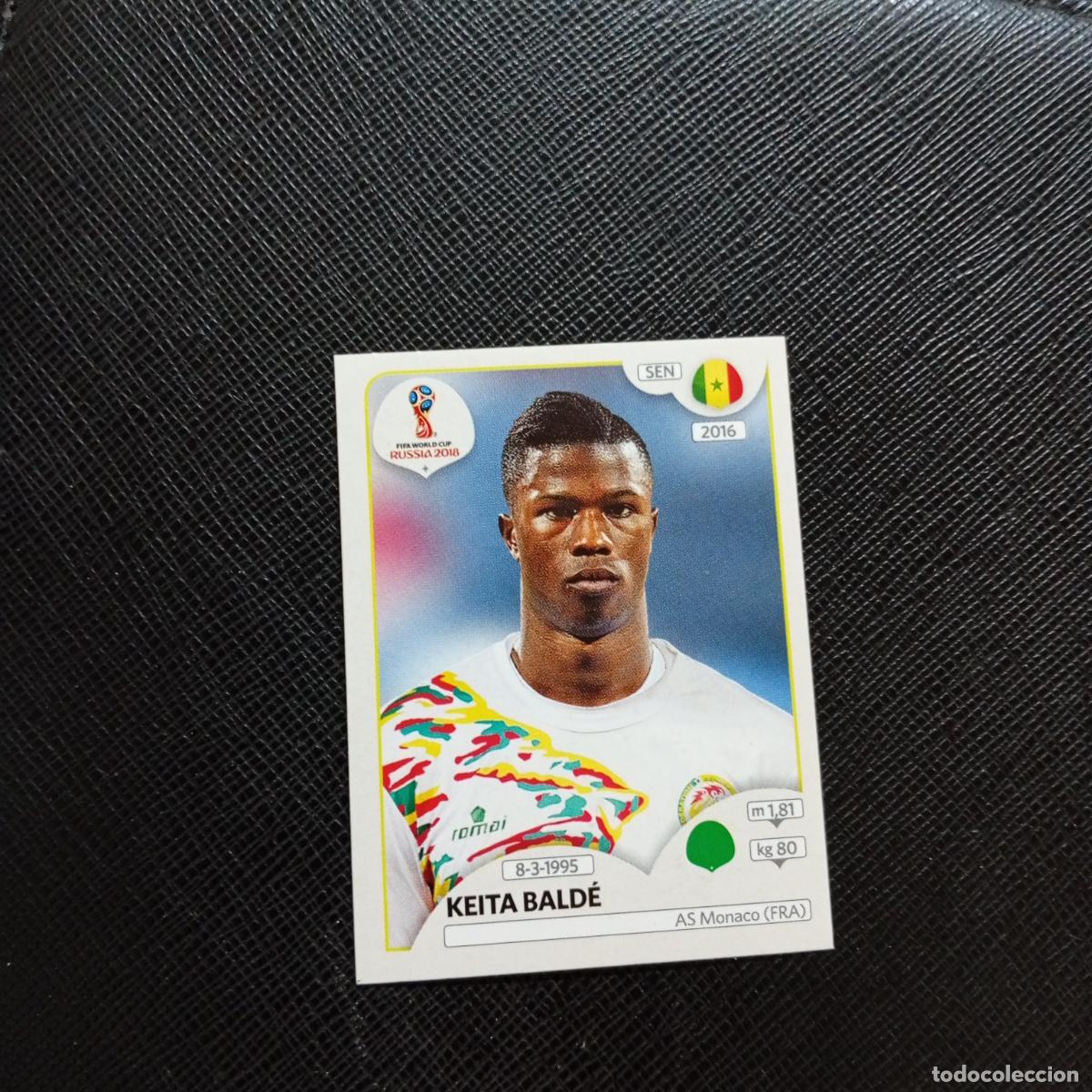 Cromos de f&uacute;tbol: 628 KEITA BALDE SENEGAL PANINI MUNDIAL RUSIA 2018 CROMO FUTBOL 18 - SIN PEGAR - CJ2 ..