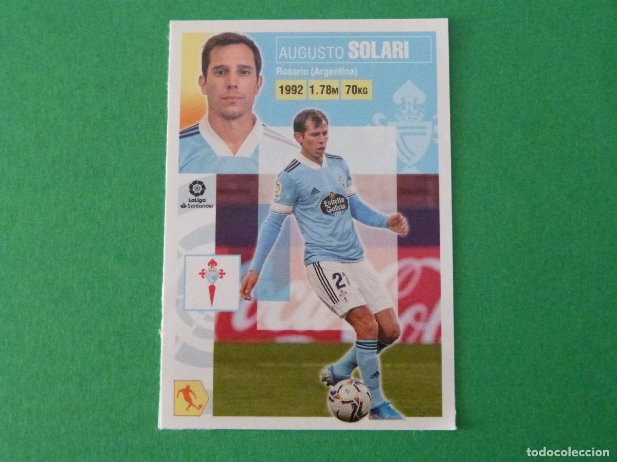Cromos de f&uacute;tbol: CROMO FUTBOL SOLARI CELTA DE VIGO SIN PEGAR FICHAJE N&ordm; 10 INVIERNO LIGA ESTE 2020-2021/20-21