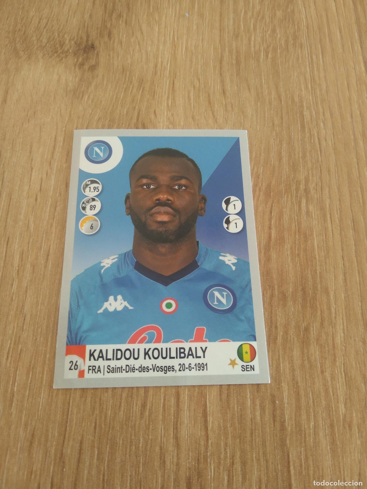 Cromos de f&uacute;tbol: 348 KOULIBALY NAPOLES NAPOLI CROMO FUTBOL PANINI LIGA ITALIA 20-21 CALCIATORI 2020-2021