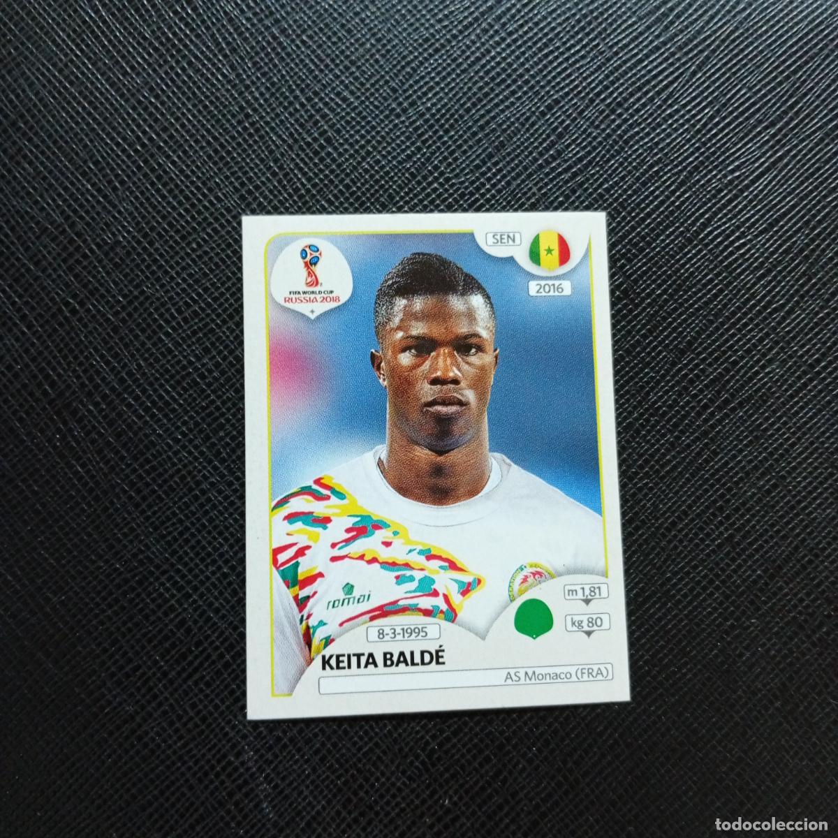 Cromos de f&uacute;tbol: 628 KEITA BALDE SENEGAL PANINI MUNDIAL RUSIA 2018 CROMO FUTBOL 18 - SIN PEGAR - CJ2 ....